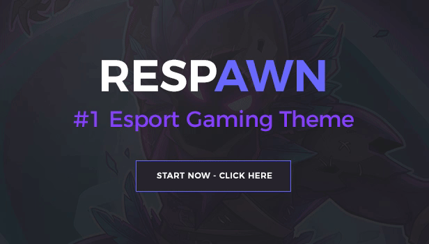 Respawn - Tema de WordPress para juegos de Esports - 2